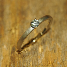 Verlobungsring Solitaire DL1570 Platin 950/- mit Brillant 0,15 carat Ice Blue