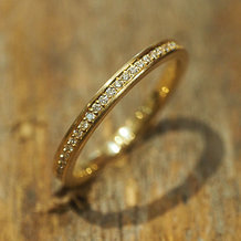 Verlobungsring Memoire DLHM10 Gold 750/- mit Brillanten 55x 0,005 carat top wesselton lupenrein
