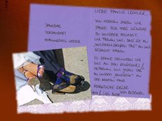 Dankeskarte von glücklichen Trauringkunden